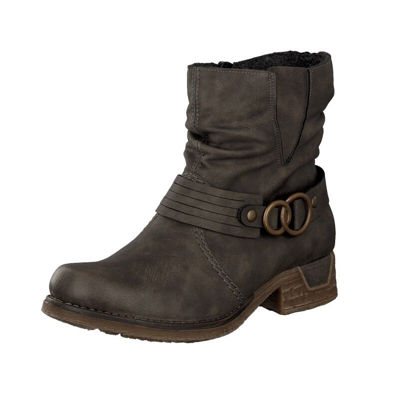 Damske Cizmy Rieker 79699-45, Siva